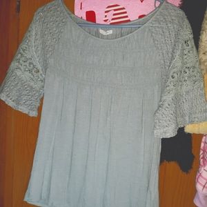 Olive green maurice blouse size small